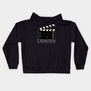 Director- film clapperboard t-shirt Kids Hoodie